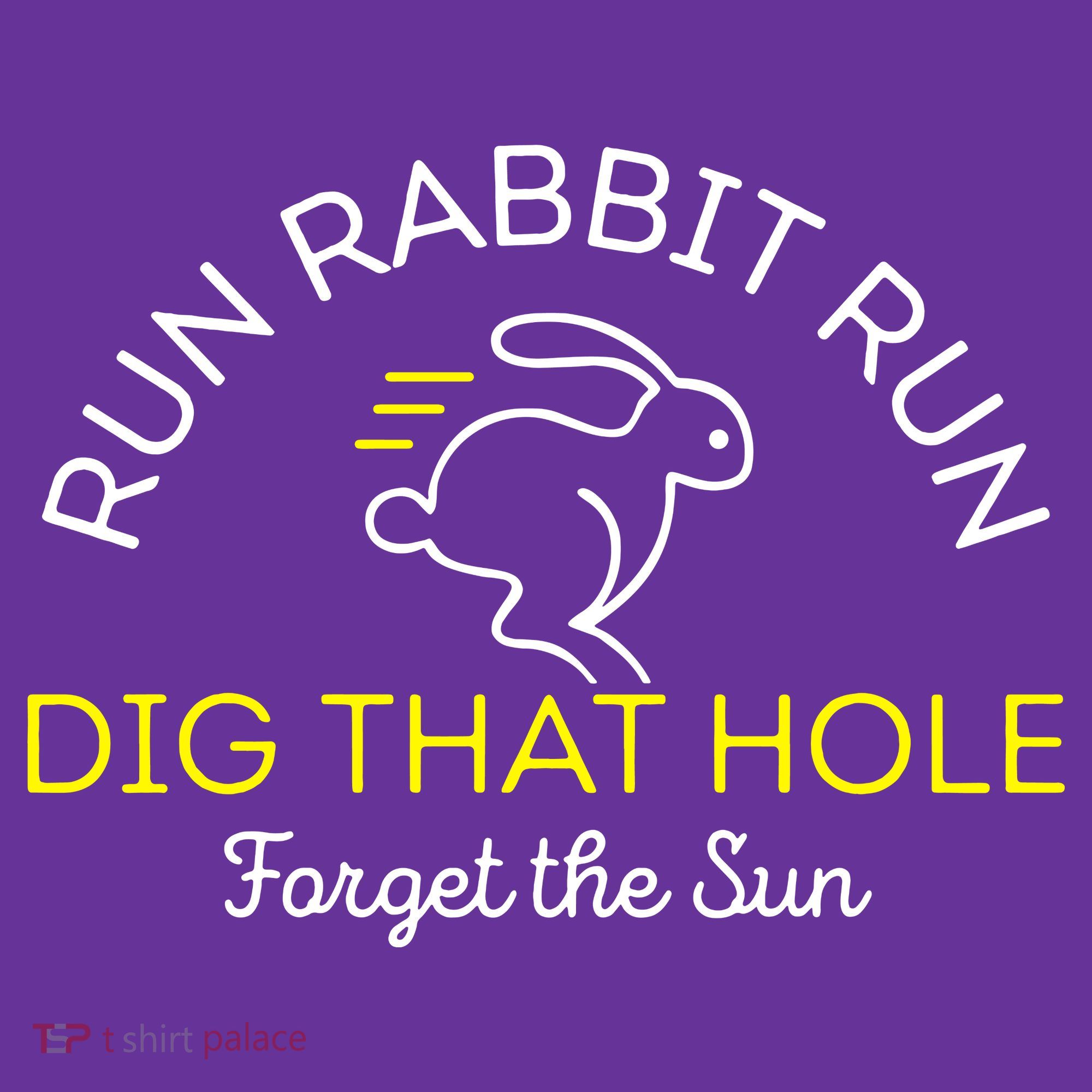 Run Rabbit Run Dig That Hole Kids Long Sleeve Shirt