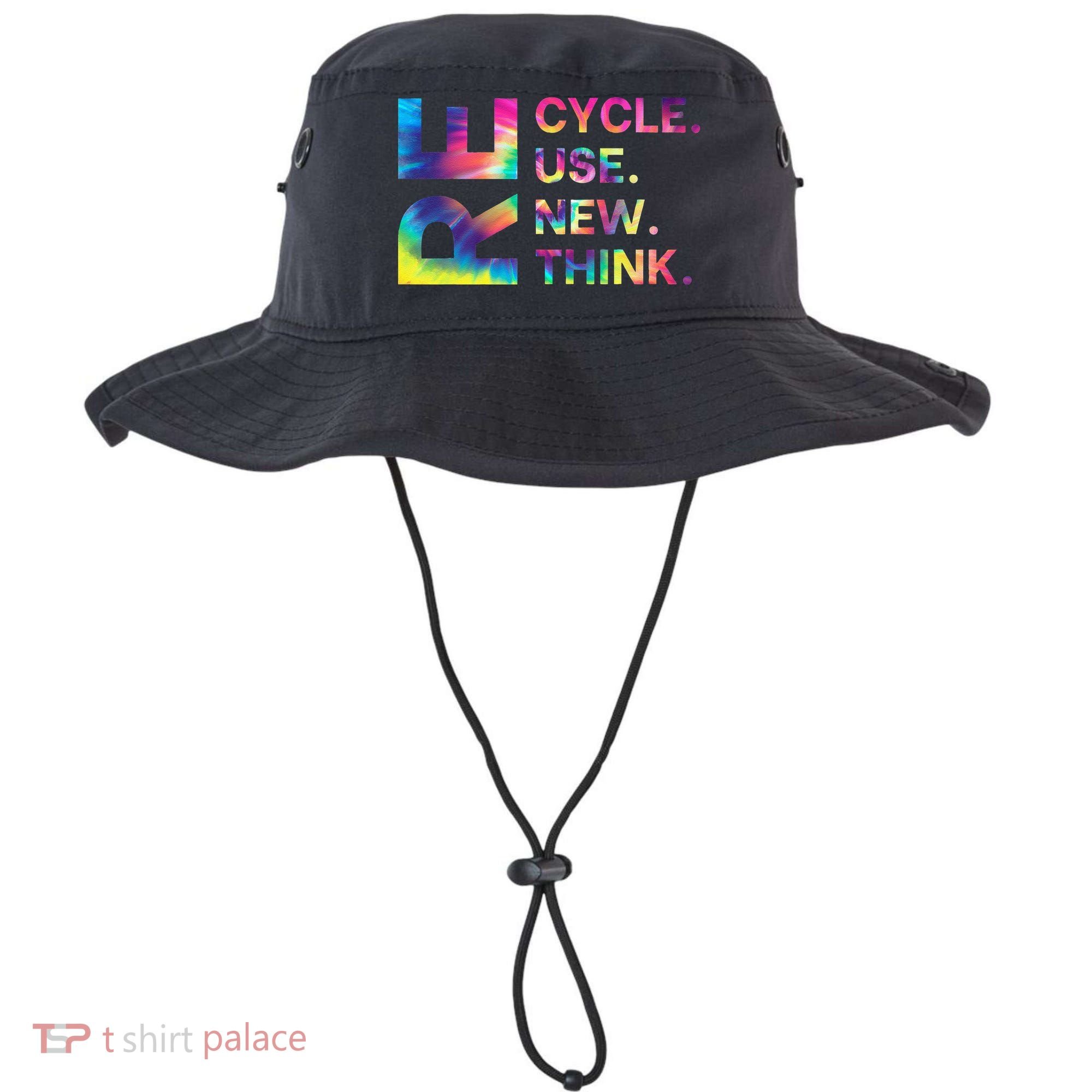 Recycle Reuse Renew Rethink Earth Day Environmental Activism Gift Bucket Hat