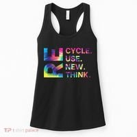 Recycle Reuse Renew Rethink Earth Day Environmental Activism Gift Women's Tank Top thumb 0