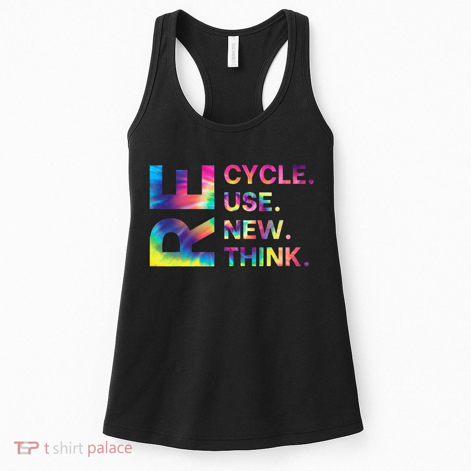 Recycle Reuse Renew Rethink Earth Day Environmental Activism Gift Women's Tank Top