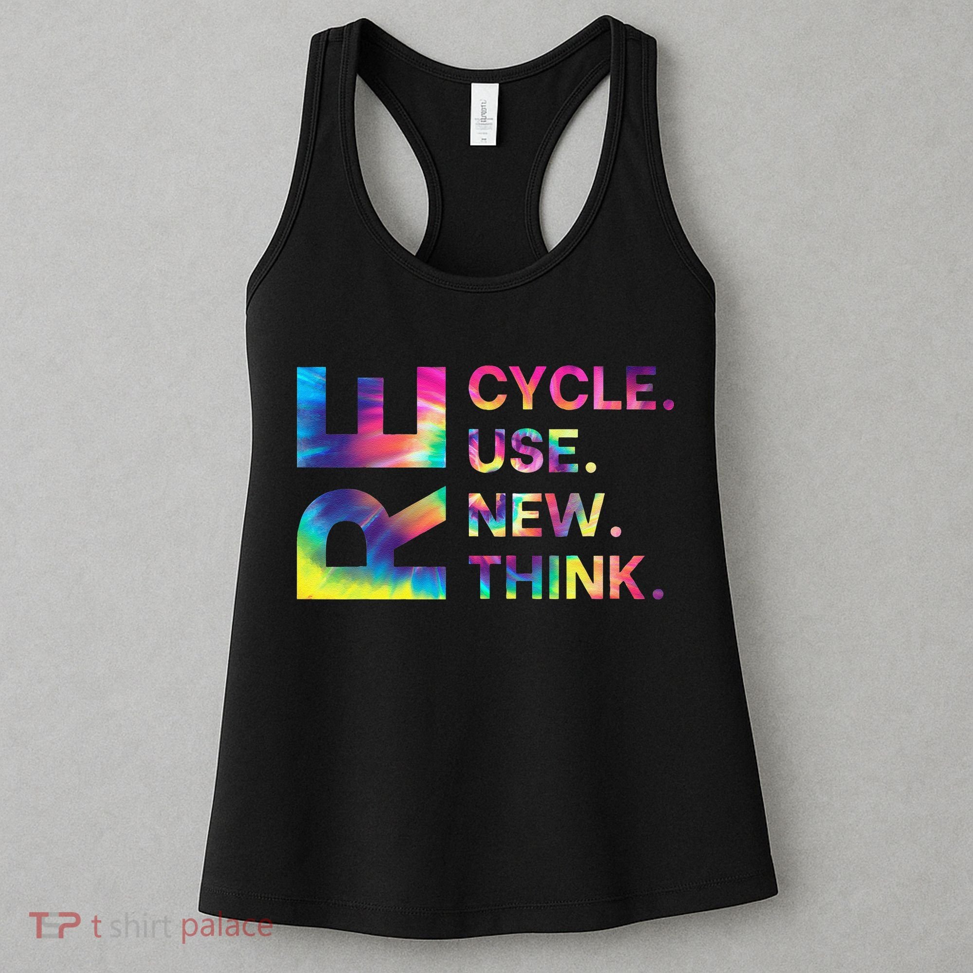 Recycle Reuse Renew Rethink Earth Day Environmental Activism Gift Women's Tank Top