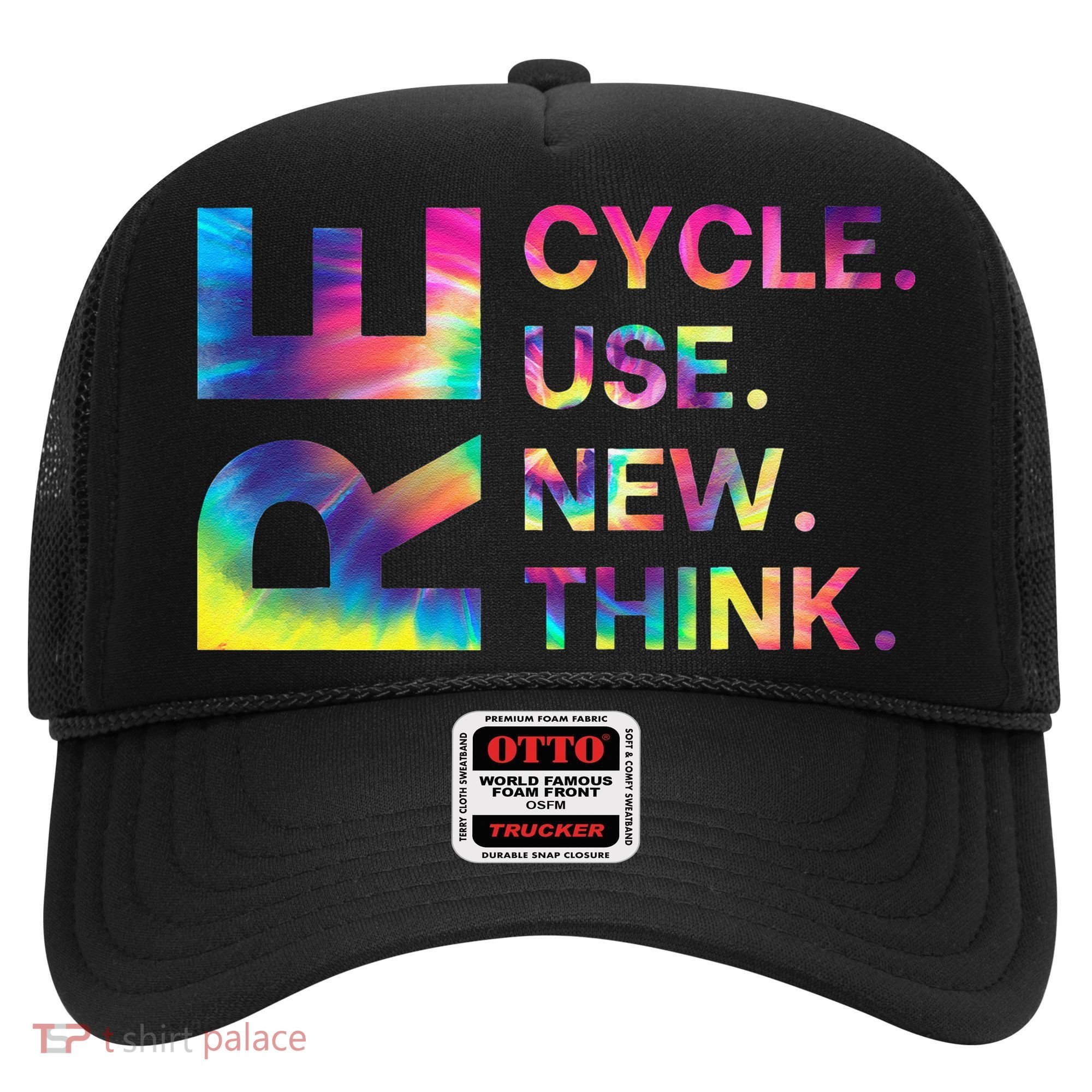 Recycle Reuse Renew Rethink Earth Day Environmental Activism Gift Hat