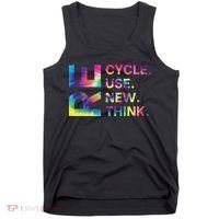 Recycle Reuse Renew Rethink Earth Day Environmental Activism Gift Tank Top thumb 0