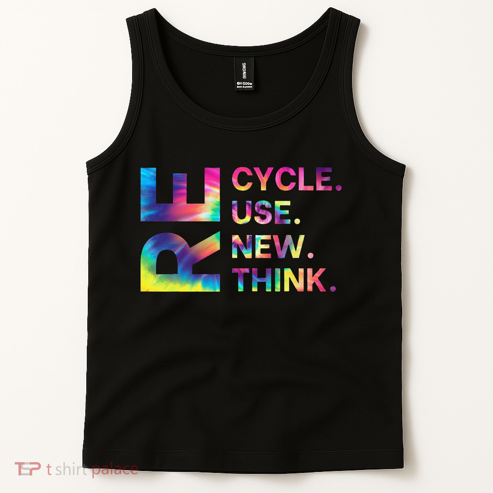 Recycle Reuse Renew Rethink Earth Day Environmental Activism Gift Tank Top
