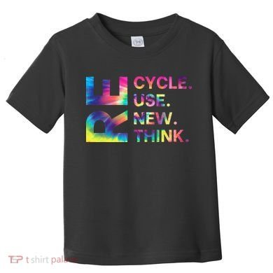 Recycle Reuse Renew Rethink Earth Day Environmental Activism Gift Toddler T-Shirt