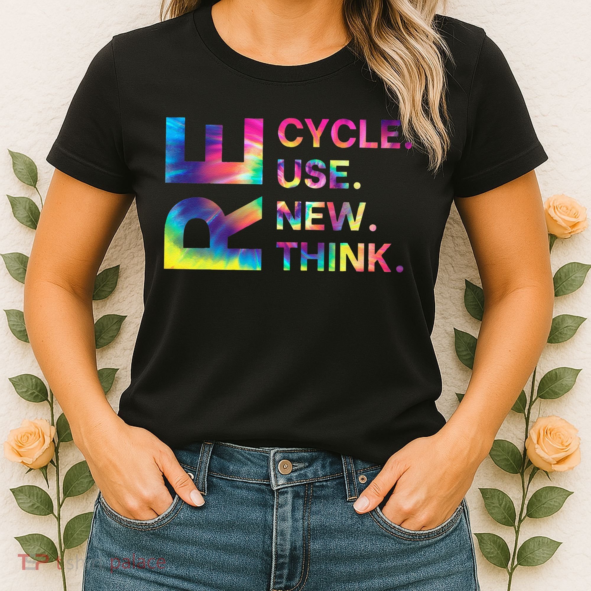 Recycle Reuse Renew Rethink Earth Day Environmental Activism Gift Women's T-Shirt