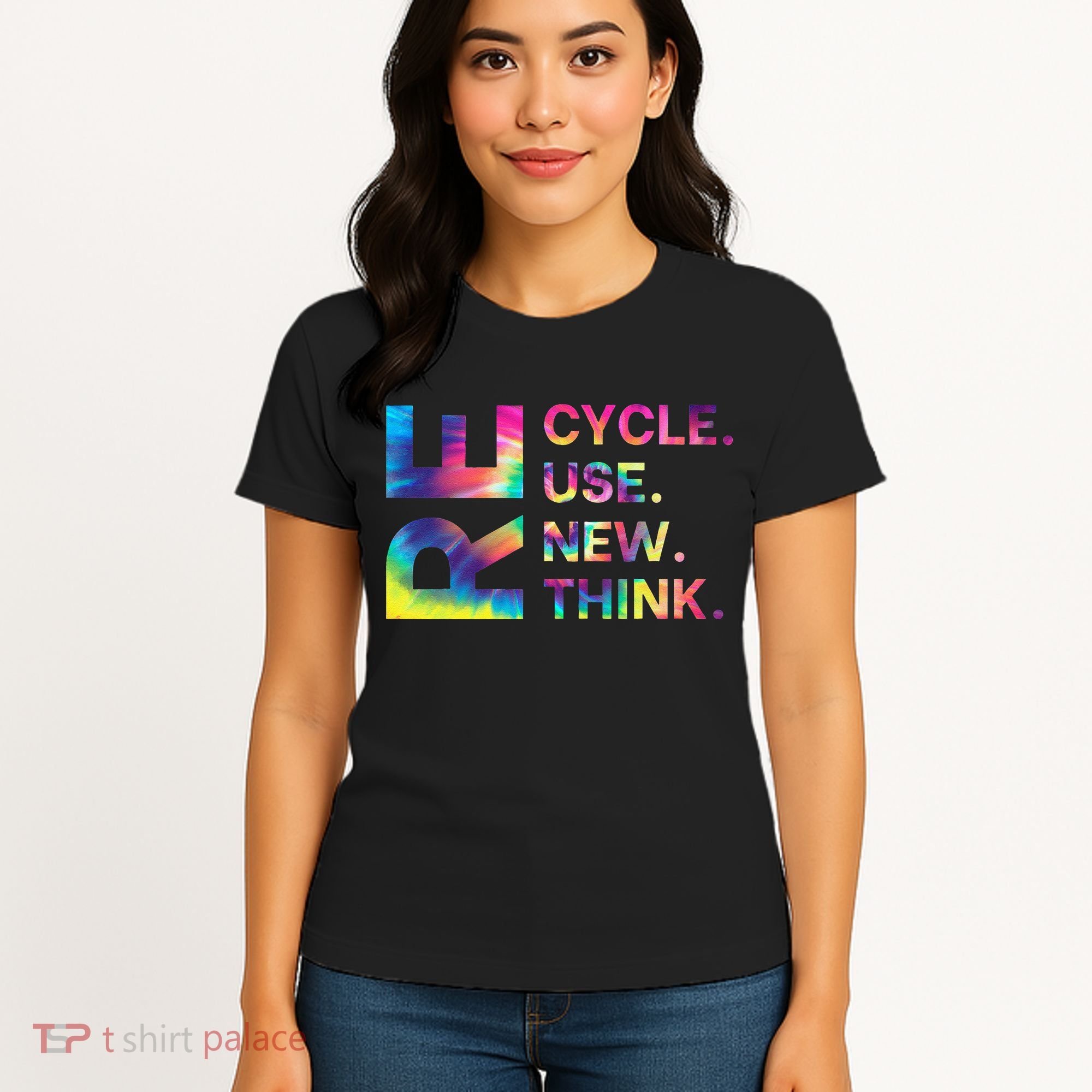 Recycle Reuse Renew Rethink Earth Day Environmental Activism Gift Women's T-Shirt