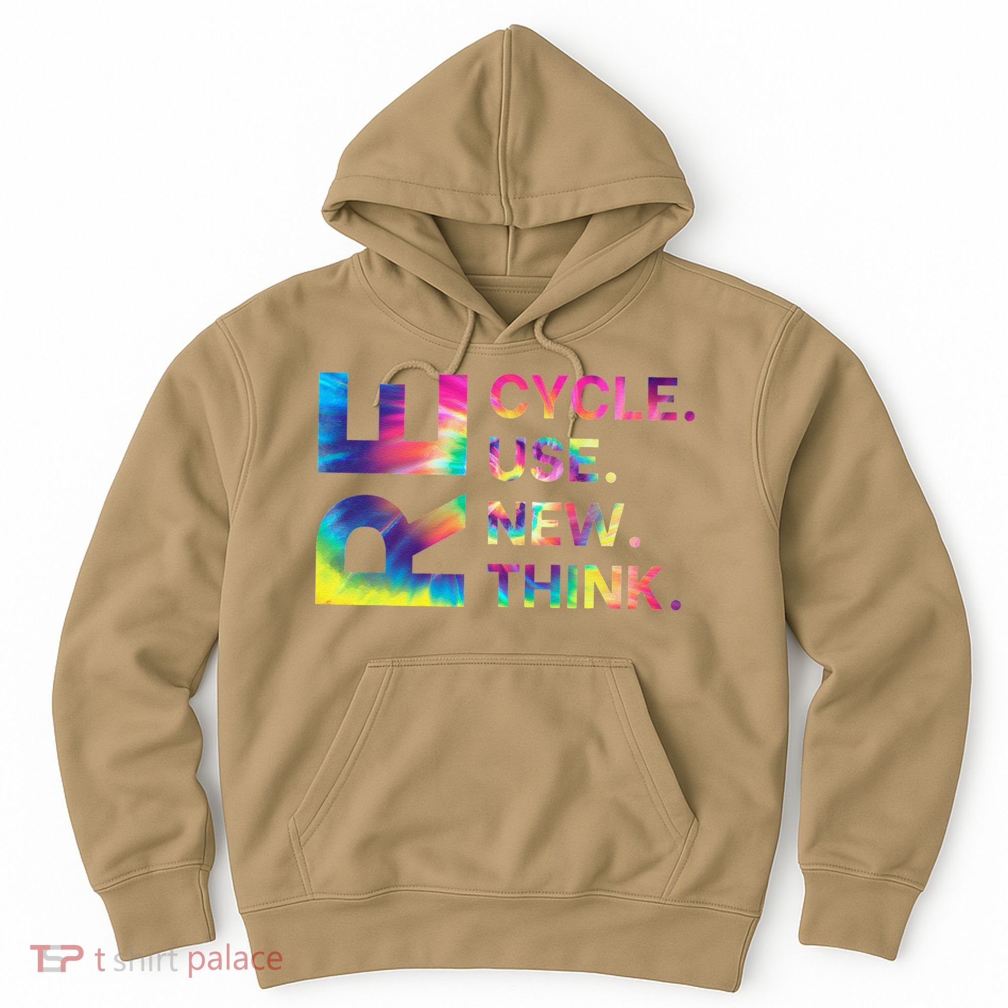 Recycle Reuse Renew Rethink Earth Day Environmental Activism Gift Hoodie