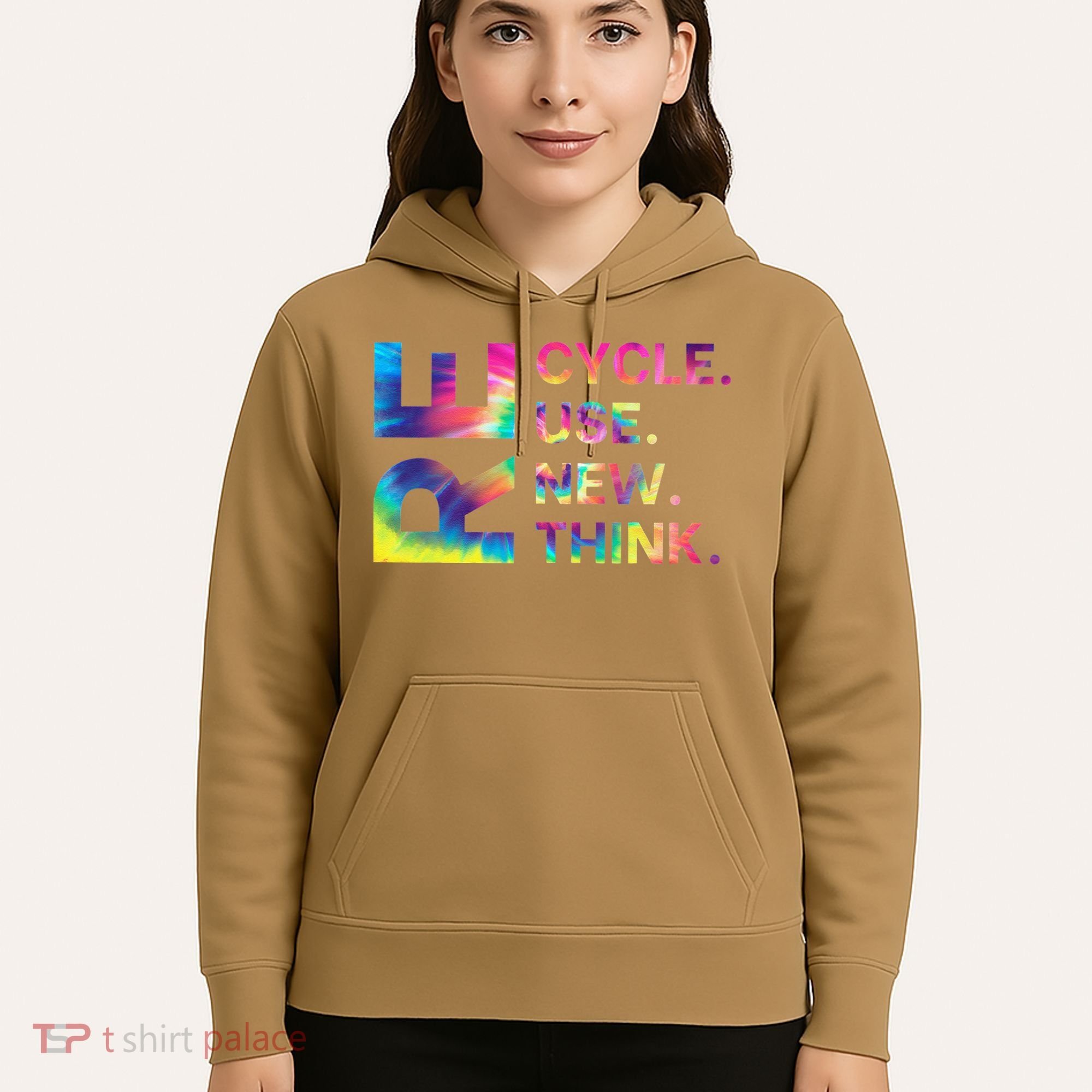 Recycle Reuse Renew Rethink Earth Day Environmental Activism Gift Hoodie
