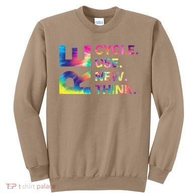 Recycle Reuse Renew Rethink Earth Day Environmental Activism Gift Sweatshirt