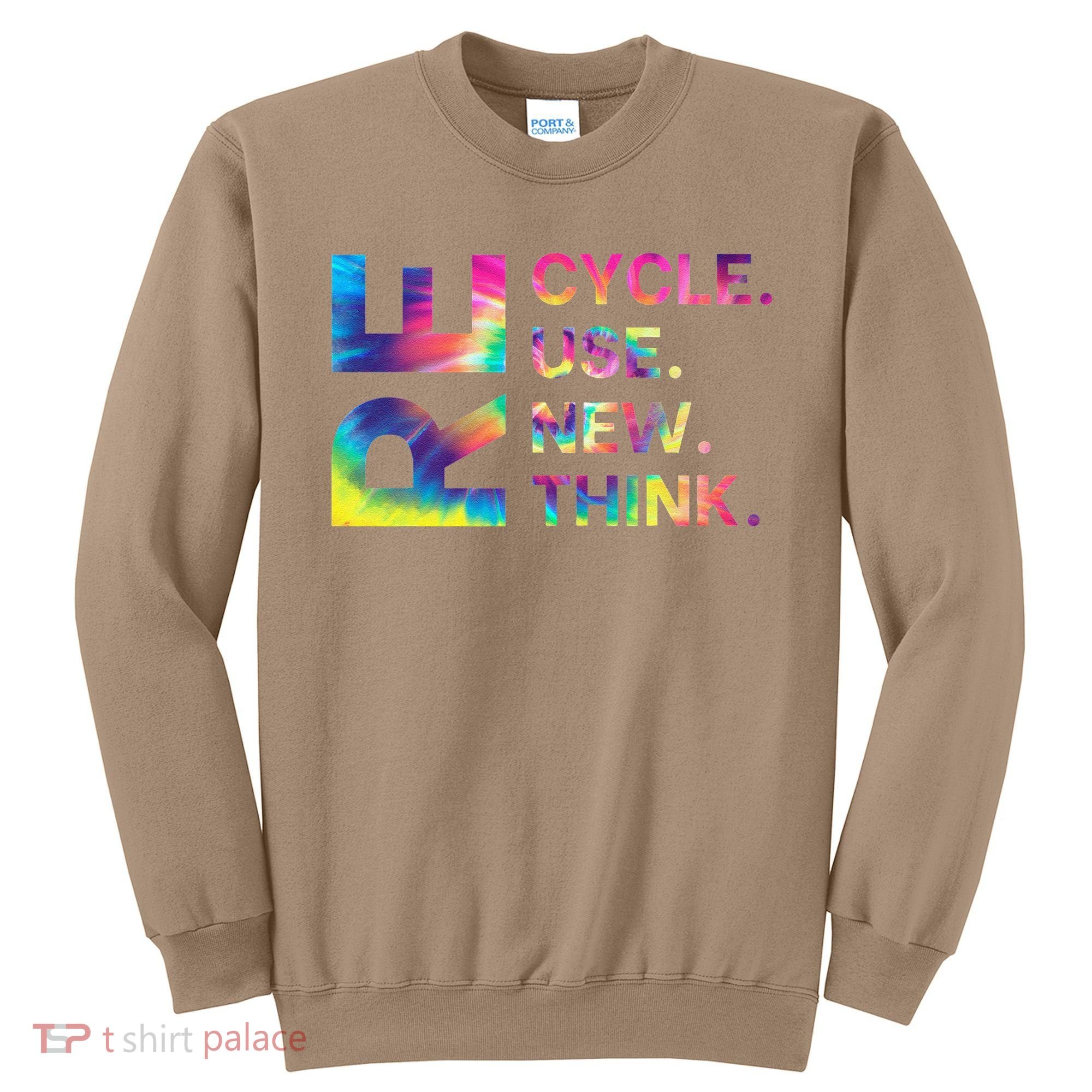 Recycle Reuse Renew Rethink Earth Day Environmental Activism Gift Sweatshirt