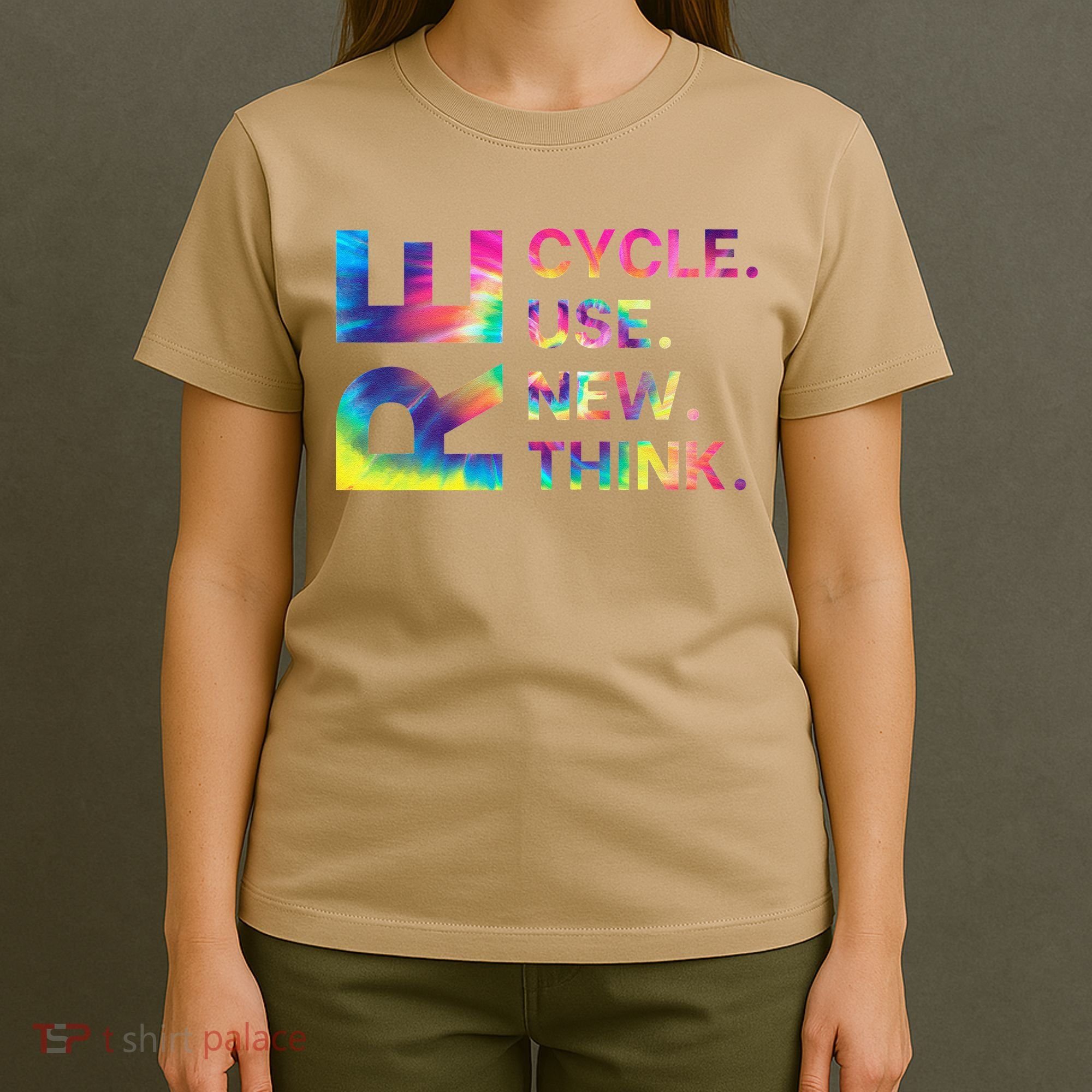 Recycle Reuse Renew Rethink Earth Day Environmental Activism Gift T-Shirt