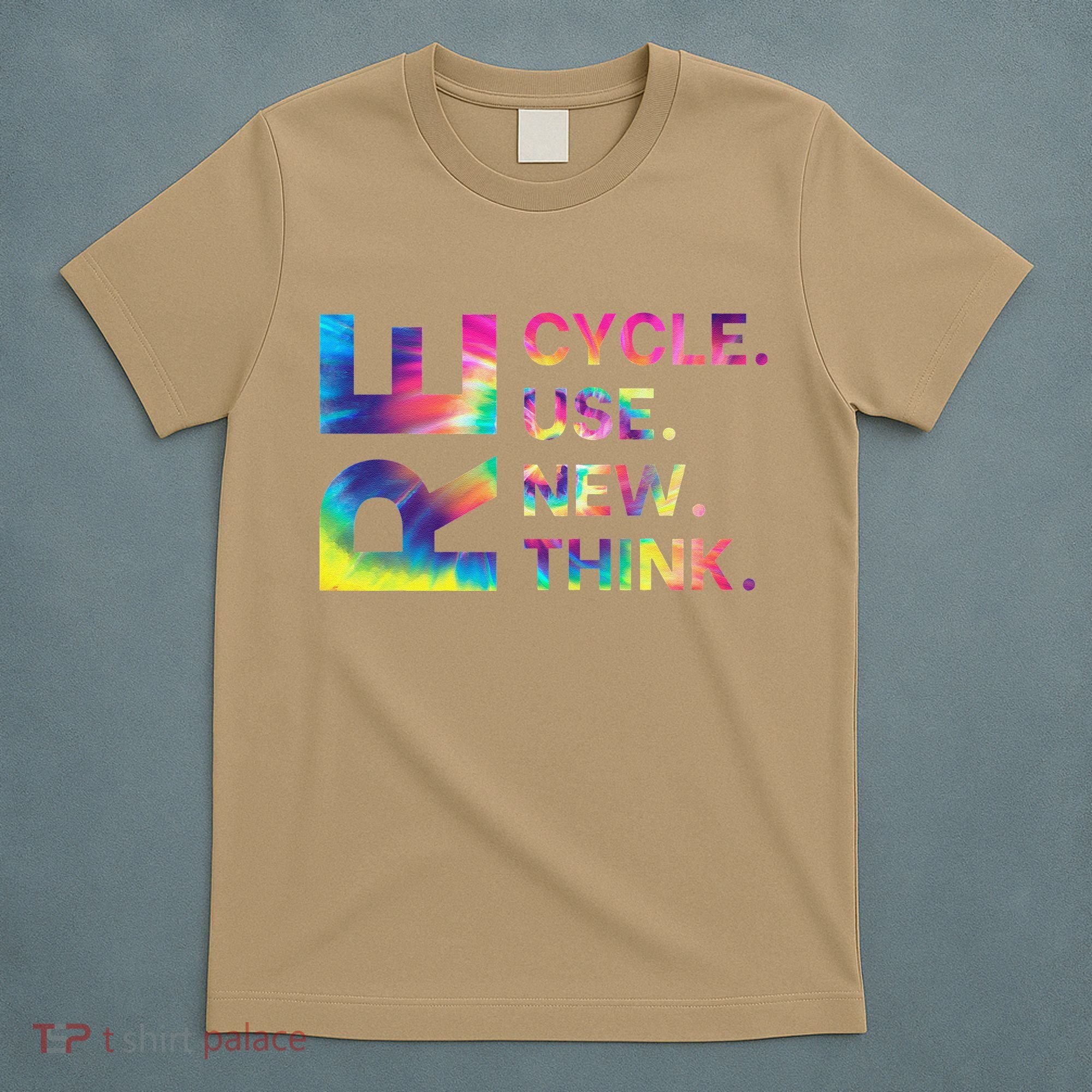 Recycle Reuse Renew Rethink Earth Day Environmental Activism Gift T-Shirt