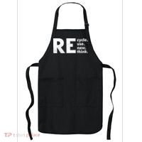 Recycle Reuse Renew Rethink Crisis Environmental Activism Apron thumb 0