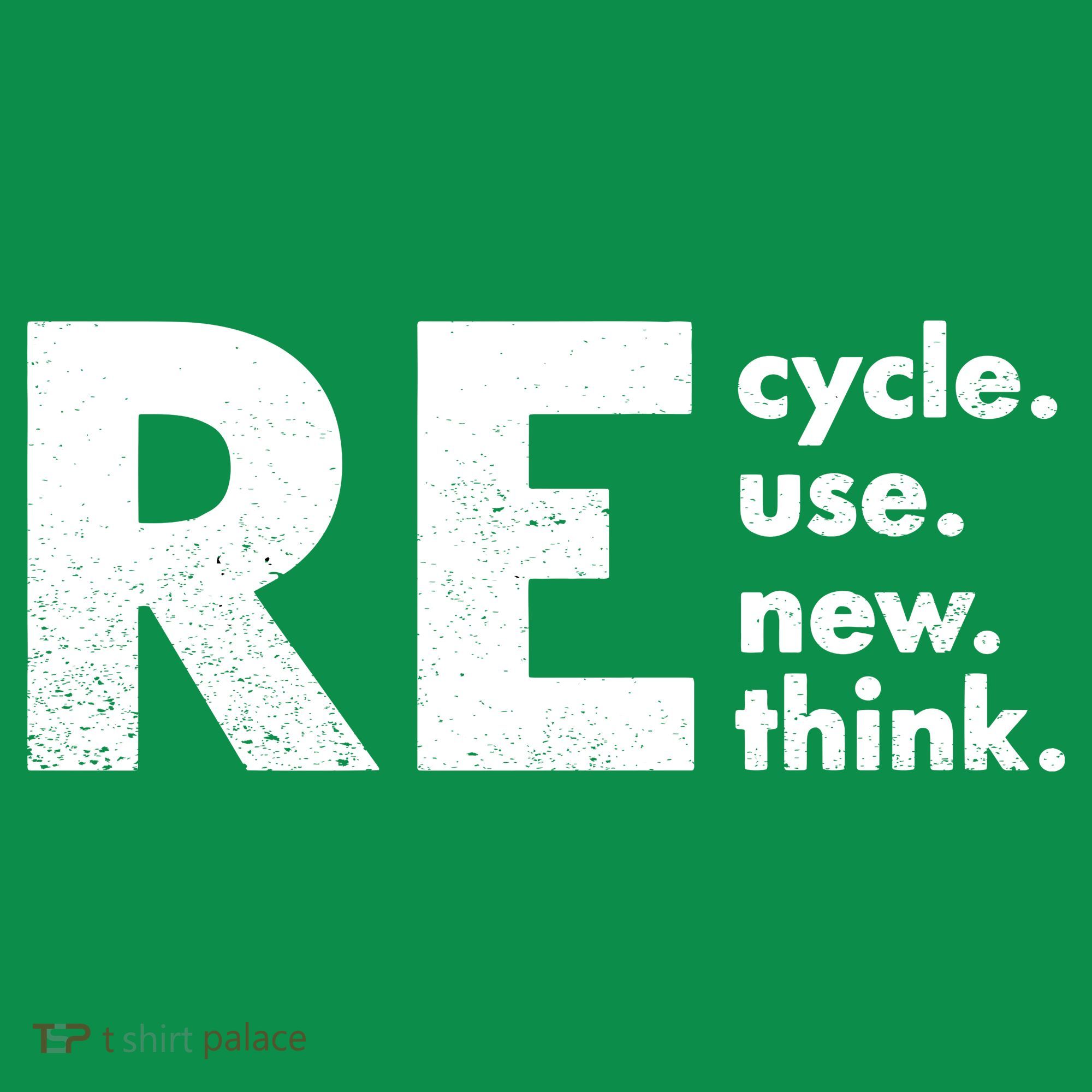 Recycle Reuse Renew Rethink Crisis Environmental Activism Sweatshirt