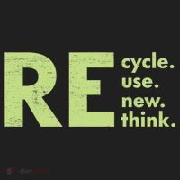 Recycle Reuse Renew Rethink Crisis Activism Women's Sweatshirt thumb 2