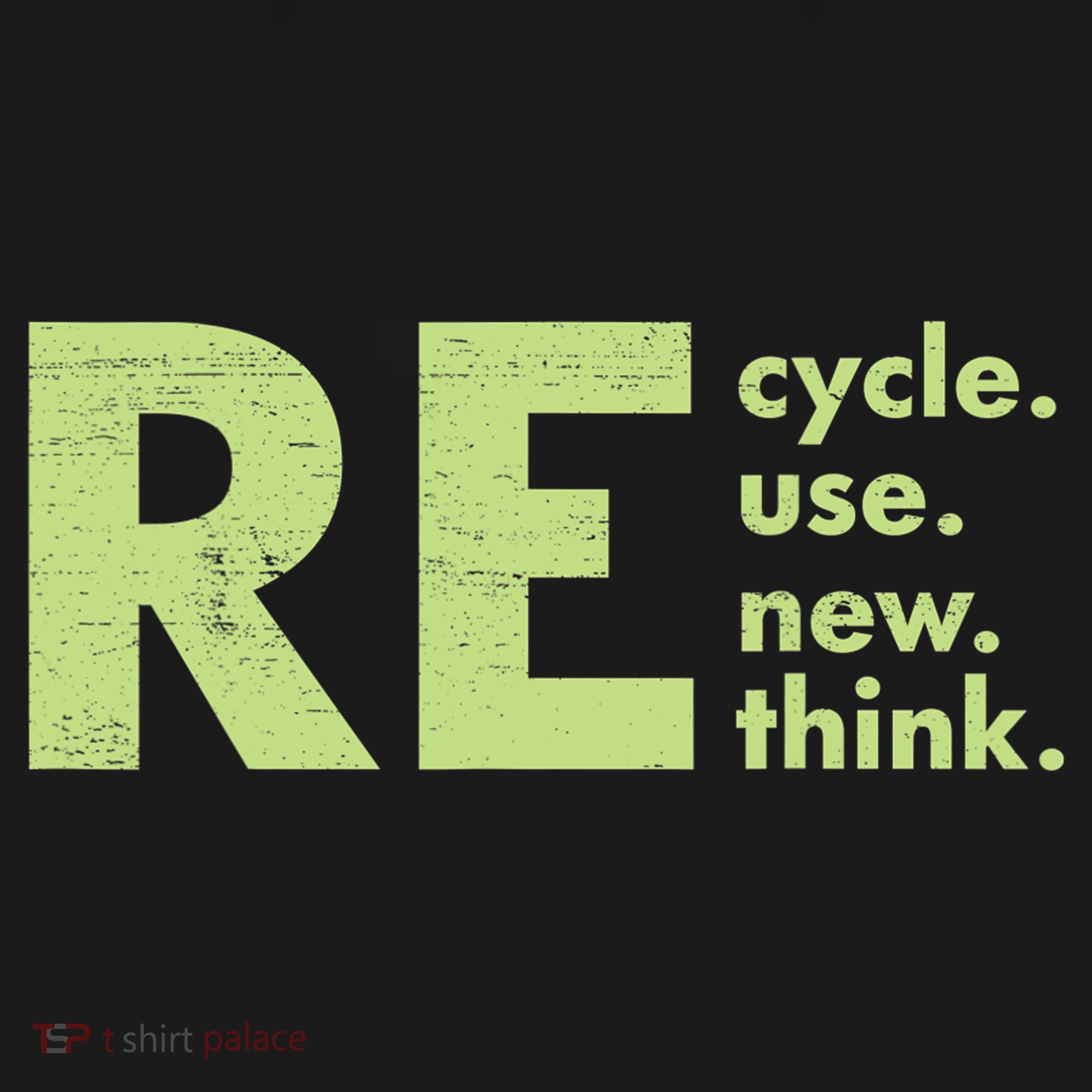 Recycle Reuse Renew Rethink Crisis Activism Mousepad