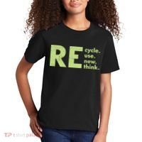 Recycle Reuse Renew Rethink Crisis Activism Kids T-Shirt thumb 2