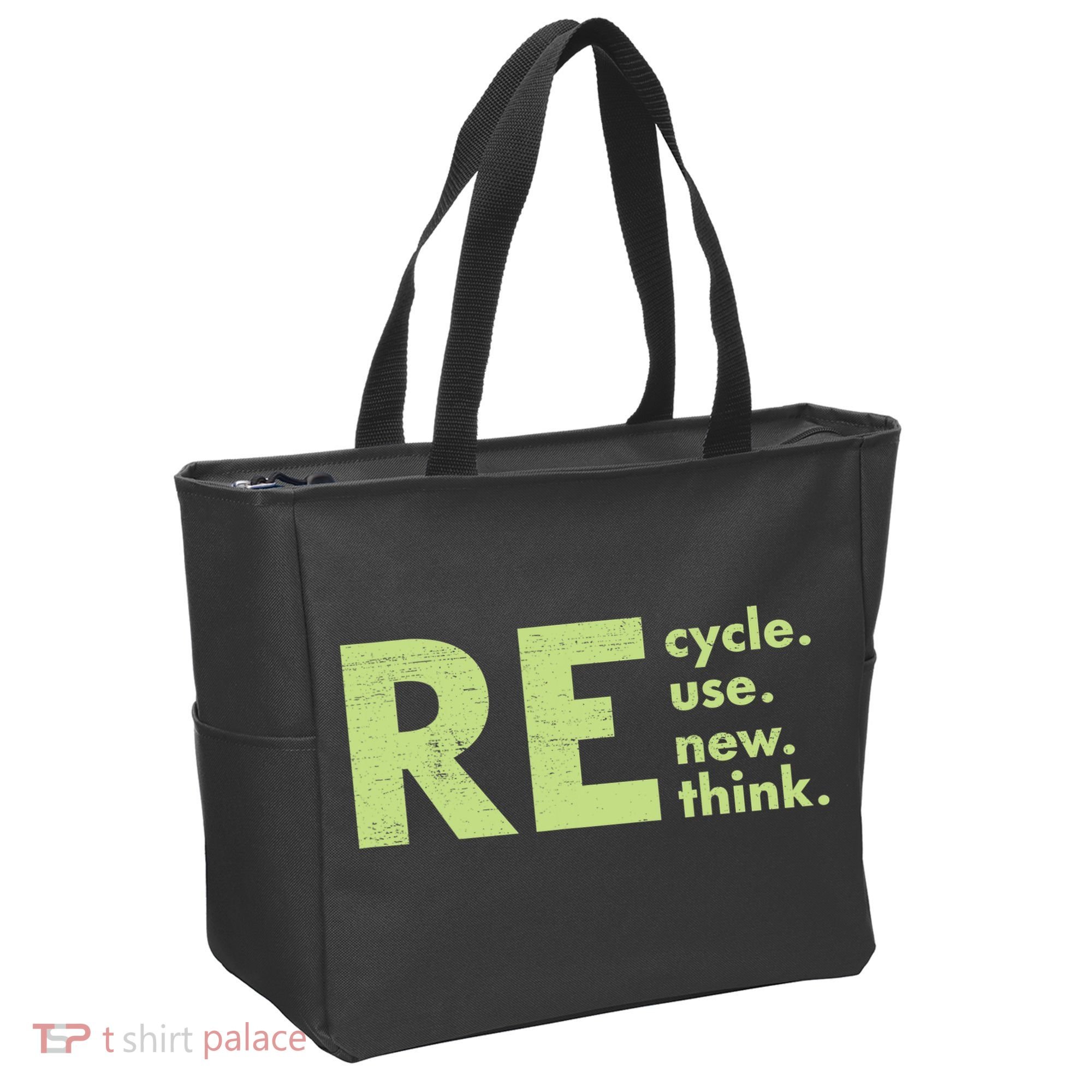 Recycle Reuse Renew Rethink Crisis Activism Tote Bag