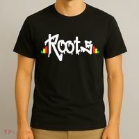 Reggae Roots Rasta Rastafari Grafitti Hip Hop Dub DnB Jungle T-Shirt thumb 3