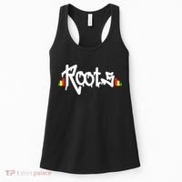 Reggae Roots Rasta Rastafari Grafitti Hip Hop Dub DnB Jungle Women's Tank Top thumb 0