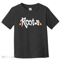 Reggae Roots Rasta Rastafari Grafitti Hip Hop Dub DnB Jungle Toddler T-Shirt thumb 0