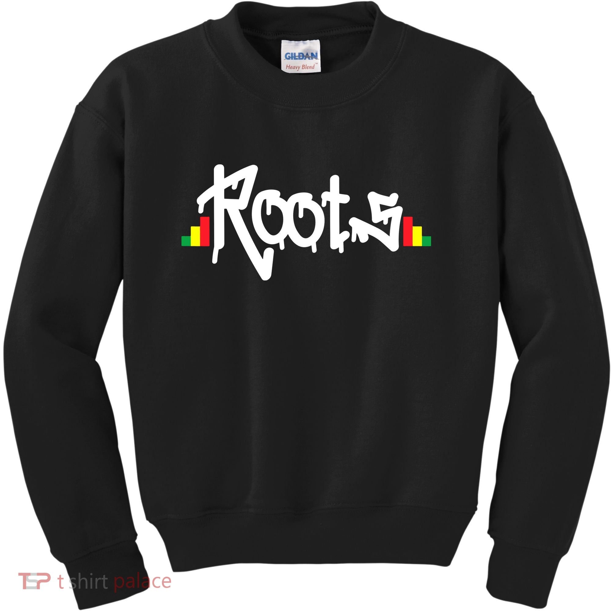 Reggae Roots Rasta Rastafari Grafitti Hip Hop Dub DnB Jungle Kids Sweatshirt