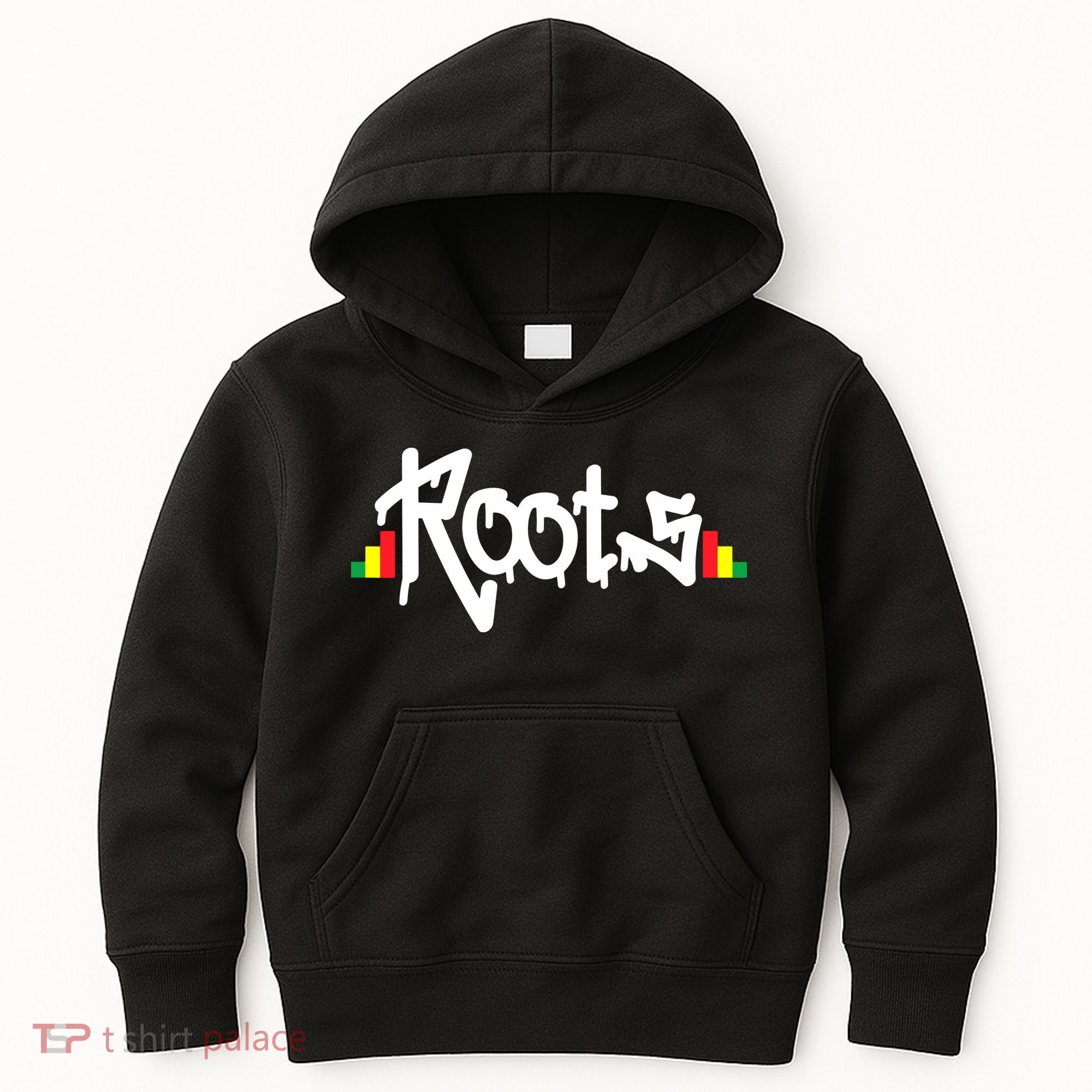 Reggae Roots Rasta Rastafari Grafitti Hip Hop Dub DnB Jungle Kids Hoodie