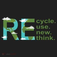 Recycle Reuse Renew Rethink Earth Day Women's Sweatshirt thumb 2