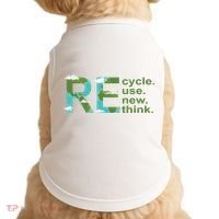 Recycle Reuse Renew Rethink Earth Day Doggie Tank thumb 0