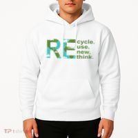 Recycle Reuse Renew Rethink Earth Day Hoodie thumb 2