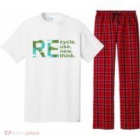Recycle Reuse Renew Rethink Earth Day Pajama Set thumb 0