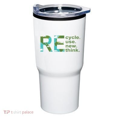 Recycle Reuse Renew Rethink Earth Day Tumbler