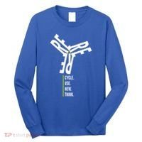 Recycle Reuse Renew Rethink Wind Turbine Wind Enerergy Gift Long Sleeve Shirt thumb 0