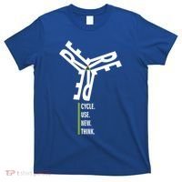 Recycle Reuse Renew Rethink Wind Turbine Wind Enerergy Gift T-Shirt thumb 0