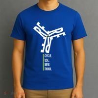 Recycle Reuse Renew Rethink Wind Turbine Wind Enerergy Gift T-Shirt thumb 3