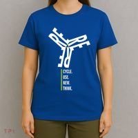 Recycle Reuse Renew Rethink Wind Turbine Wind Enerergy Gift T-Shirt thumb 4