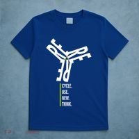 Recycle Reuse Renew Rethink Wind Turbine Wind Enerergy Gift T-Shirt thumb 5