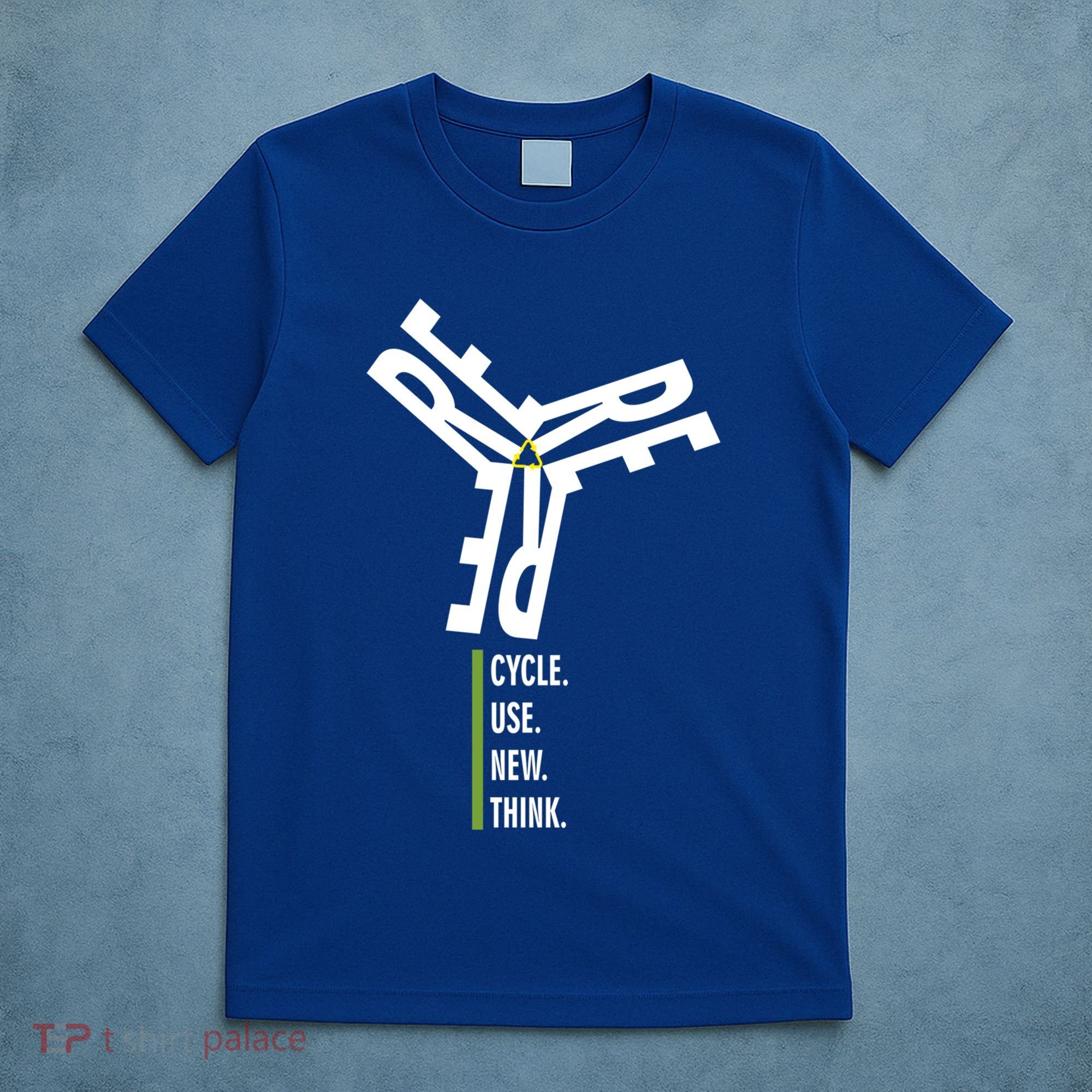 Recycle Reuse Renew Rethink Wind Turbine Wind Enerergy Gift T-Shirt