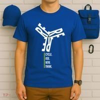 Recycle Reuse Renew Rethink Wind Turbine Wind Enerergy Gift T-Shirt thumb 6