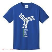 Recycle Reuse Renew Rethink Wind Turbine Wind Enerergy Gift Kids T-Shirt thumb 0