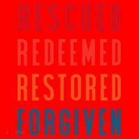Rescued, Redeemed, Restored, Forgiven Religious Christian Santa Hat thumb 1