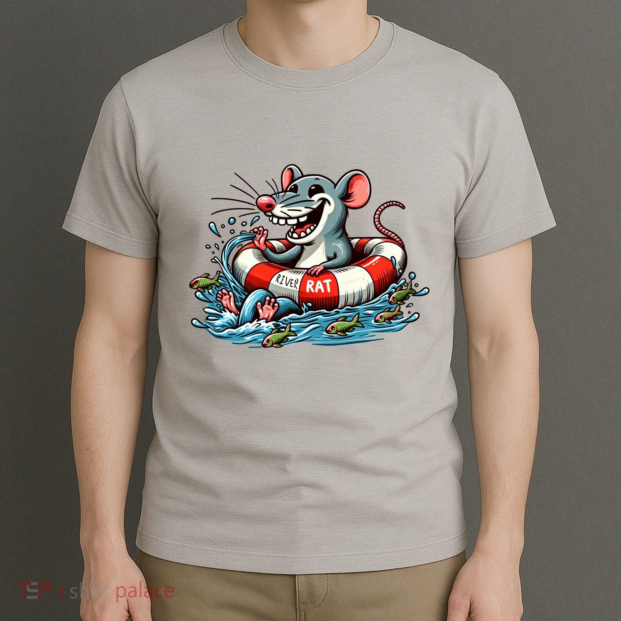 River Rat River Animal T-Shirt