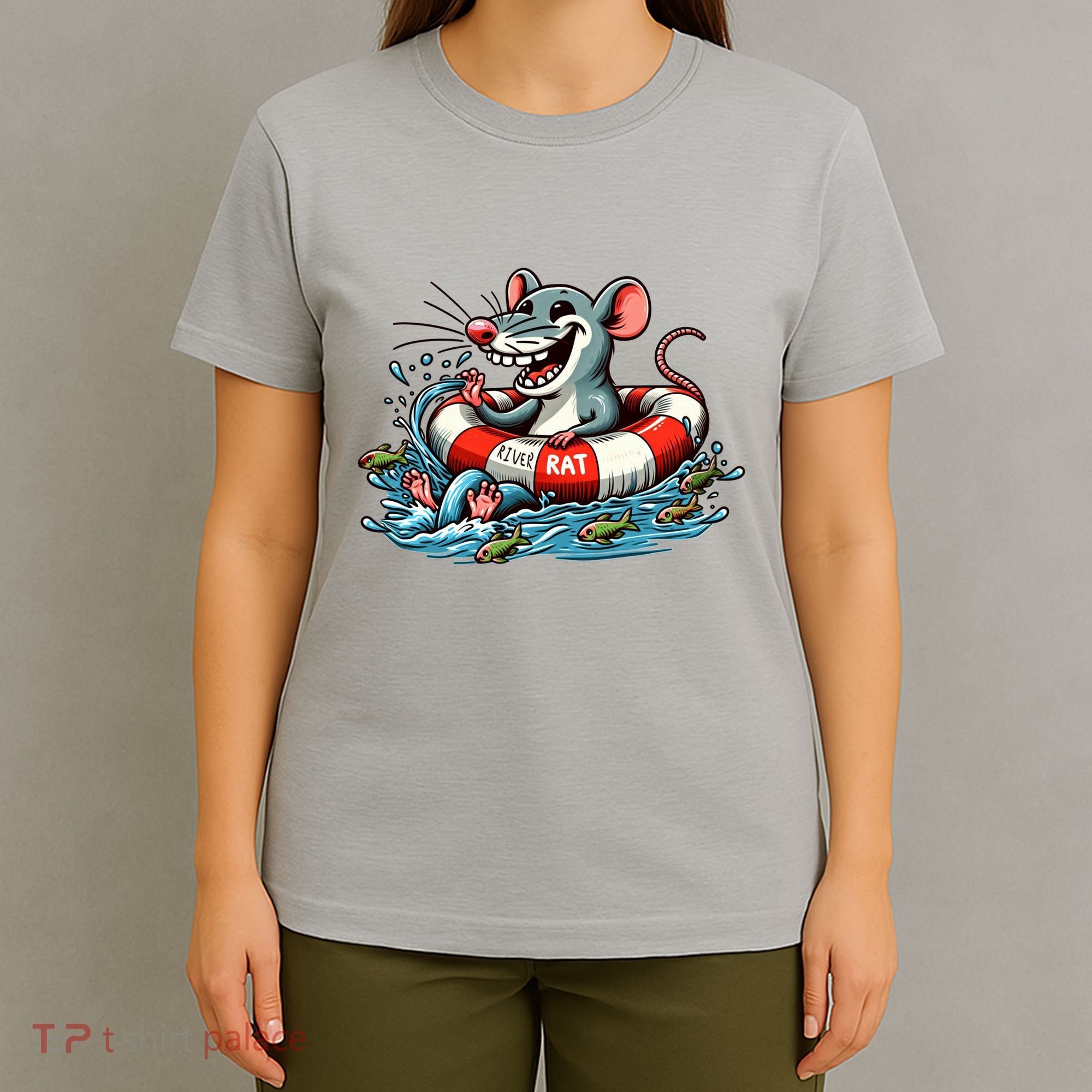 River Rat River Animal T-Shirt