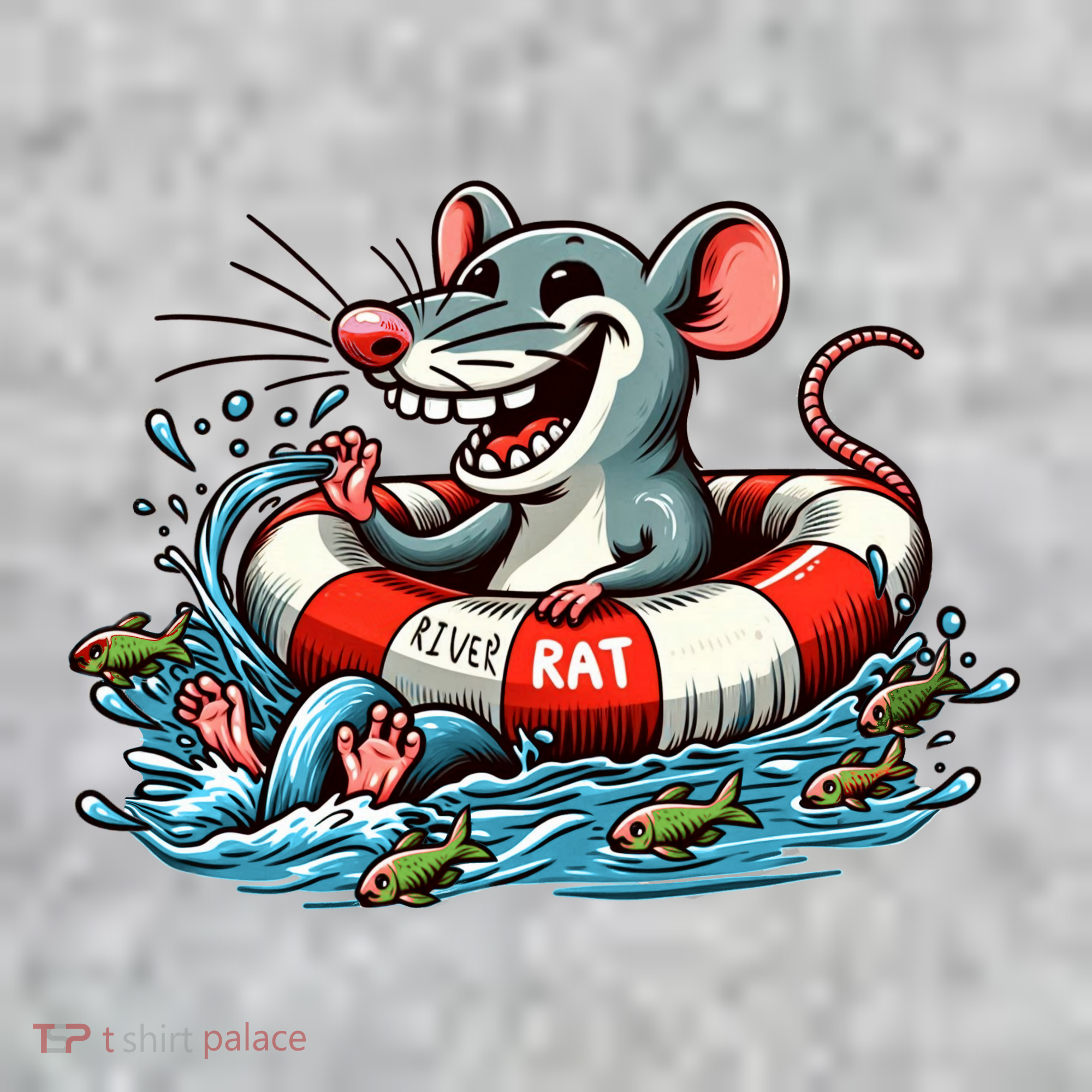 River Rat River Animal Kids Hoodie