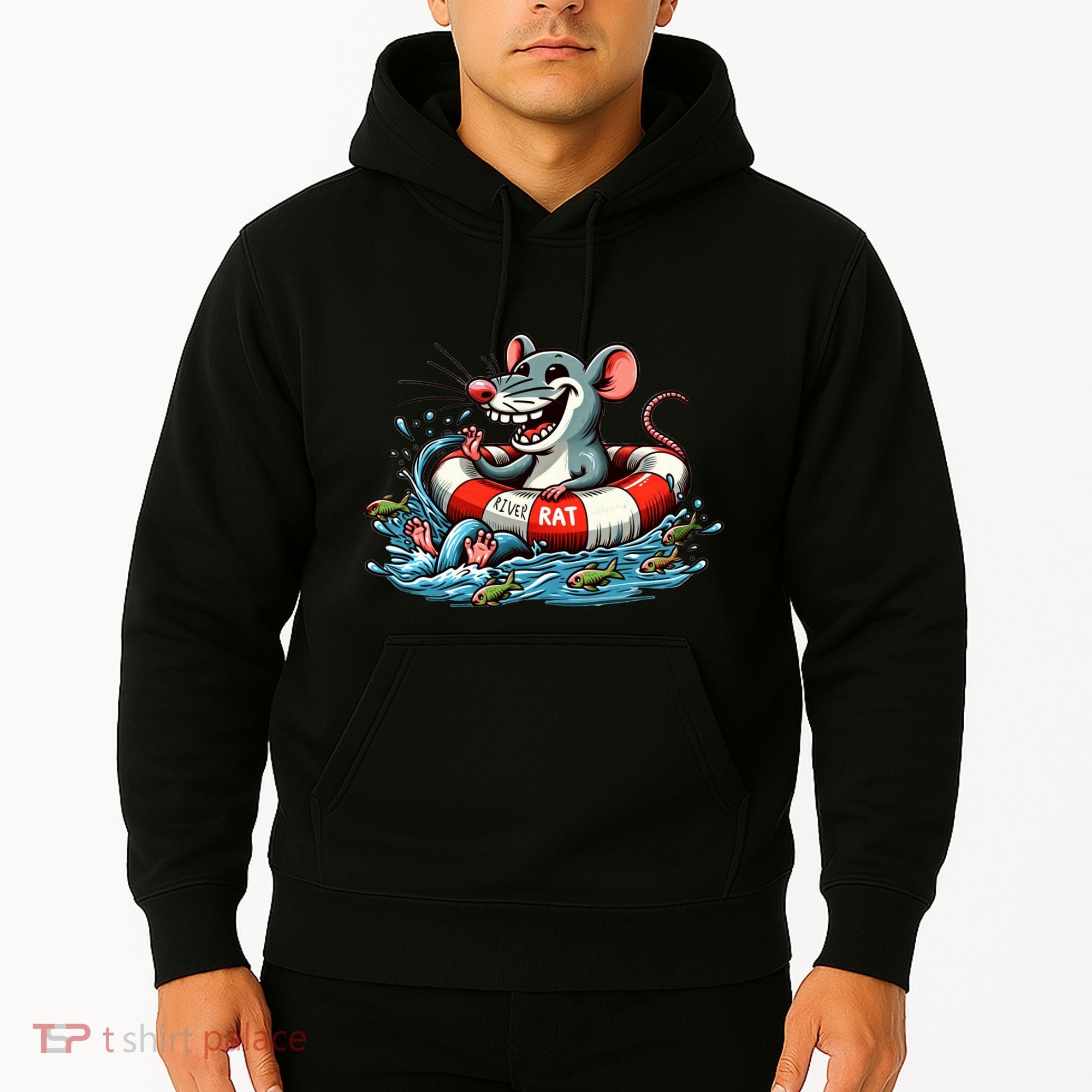 River Rat River Animal Hoodie