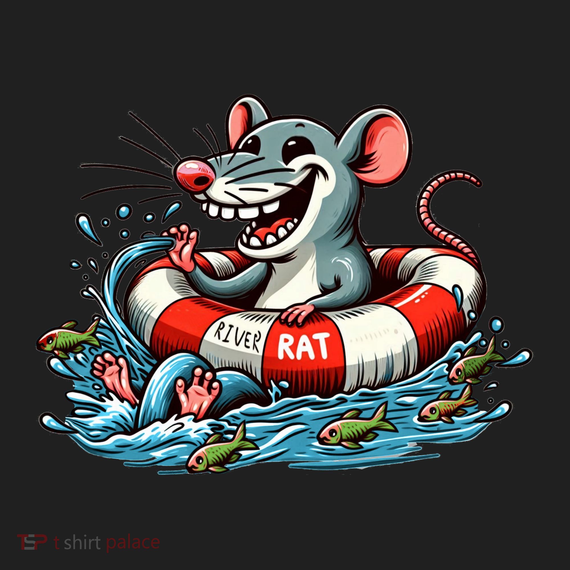 River Rat River Animal Hat