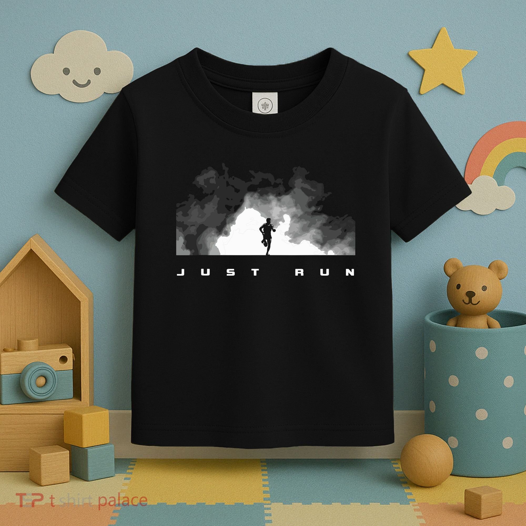 Runner Running Toddler T-Shirt