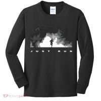 Runner Running Kids Long Sleeve Shirt thumb 0