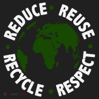 Recycle Reduce Reuse Respect Earth Day Women's Sweatshirt thumb 2